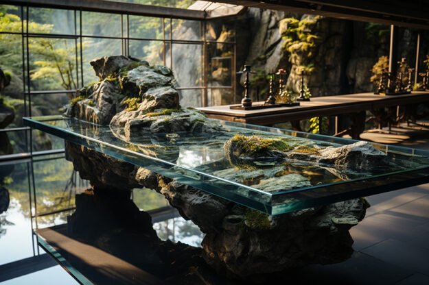 Nature-Inspired Organic Table