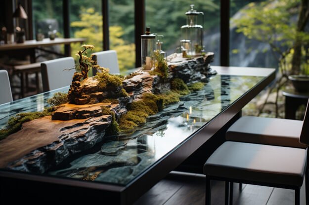 Nature-Inspired Organic Table