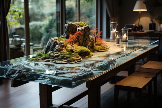 Nature-Inspired Organic Table: A Harmonious Fusion of Nature and Elegance
