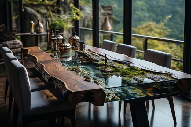 Nature-Inspired Organic Table: