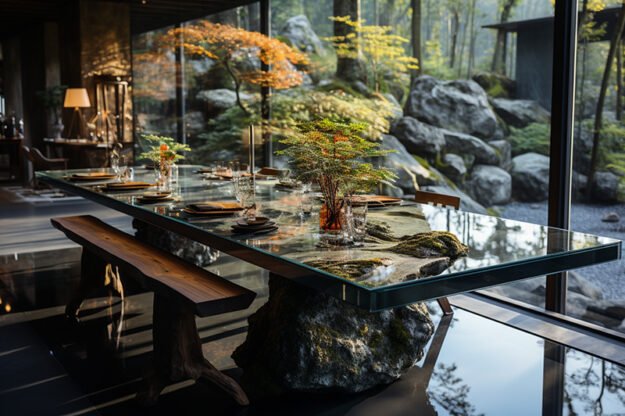 Nature-Inspired Organic Table: Elevate Your Space with Timeless Elegance