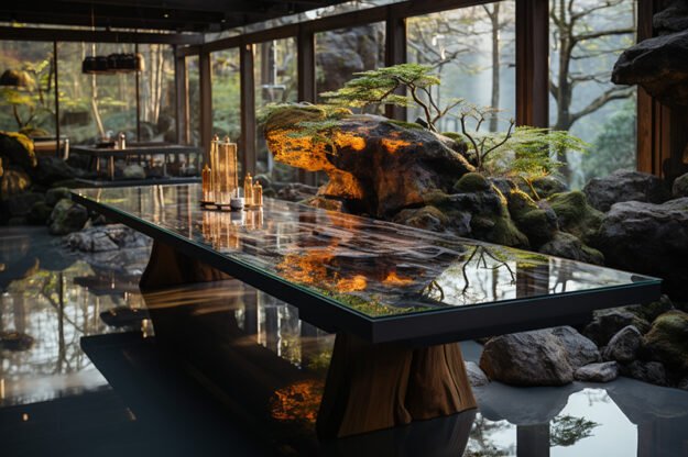 Nature-Inspired Organic Table: Elevate Your Space and Experience