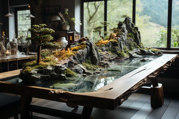 Nature-Inspired Organic Table: Transform Your Space Today!