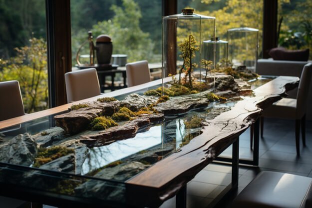 Nature-Inspired Organic Table