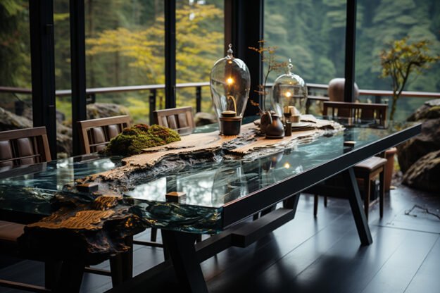 Nature-Inspired Organic Table –