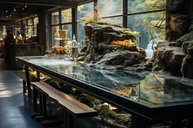 Nature-Inspired Organic Table: Elevate Your Space