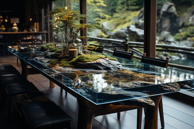 Nature-Inspired Organic Table: Elevate Your Dining Experience