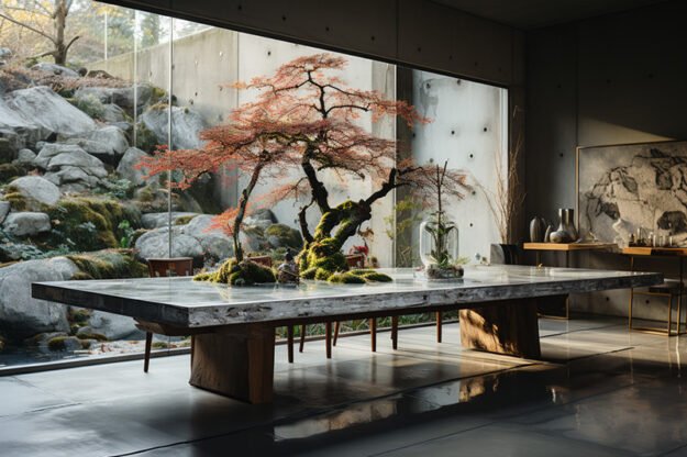 Nature-Inspired Organic Table