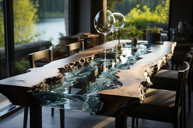 Nature-Inspired Organic Table: Elevate Your Space