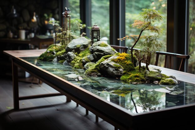Nature-Inspired Organic Table