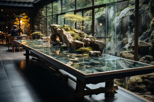 Nature-Inspired Organic Table