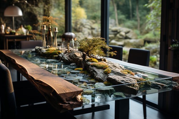 Nature-Inspired Organic Table