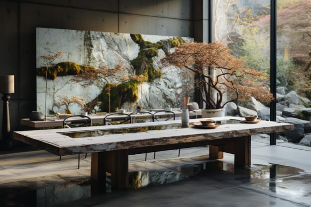 Nature-Inspired Organic Table: Elevate Your Dining Experience