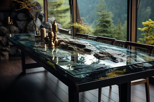 Nature-Inspired Organic Table: A Harmonious Blend of Nature and Elegance