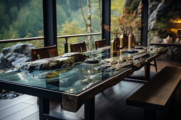 Nature-Inspired Organic Table