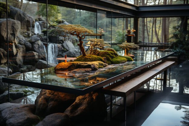 Nature-Inspired Organic Table