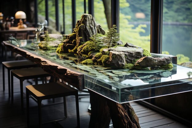 Nature-Inspired Organic Table