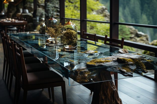 Nature-Inspired Organic Table: Elevate Your Dining Experience
