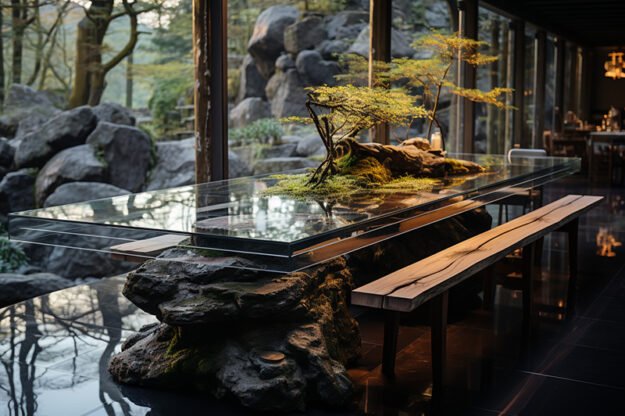 Nature-Inspired Organic Table: Elevate Your Space with Timeless Elegance