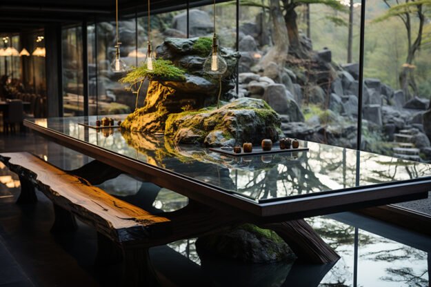 Nature-Inspired Organic Table