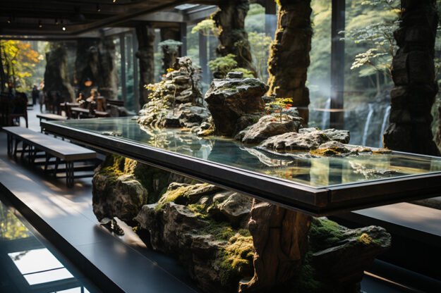 Nature-Inspired Organic Table: Elevate Your Dining Experience