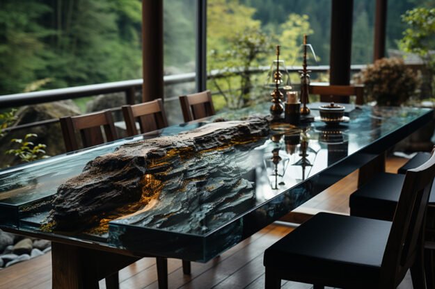 Nature-Inspired Organic Design Table