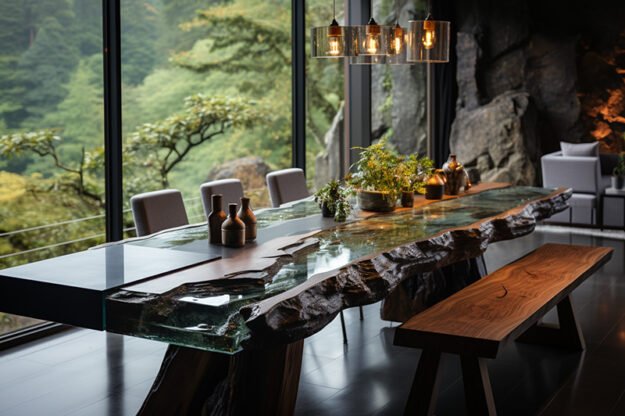 Nature-Inspired Organic Design Table