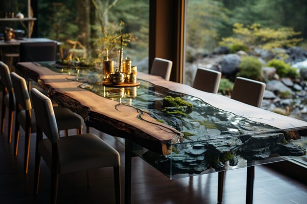 Nature-Inspired Organic Design Table