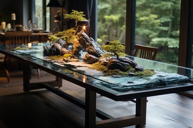 Nature-Inspired Organic Design Table