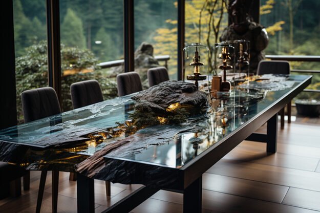 Nature-Inspired Organic Design Table