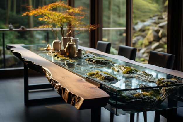 Nature-Inspired Organic Design Table