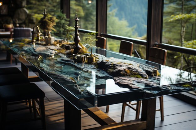 Nature-Inspired Organic Design Table
