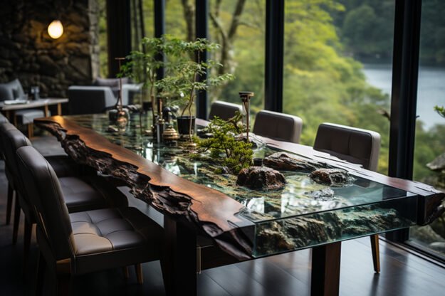Nature-Inspired Organic Table: Elevate Your Dining Experience