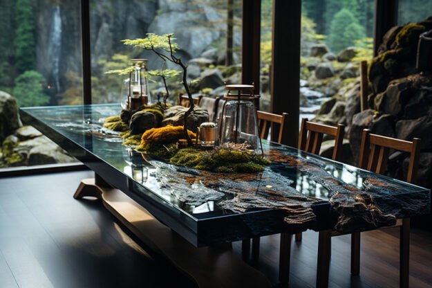 Nature-Inspired Organic Design Table