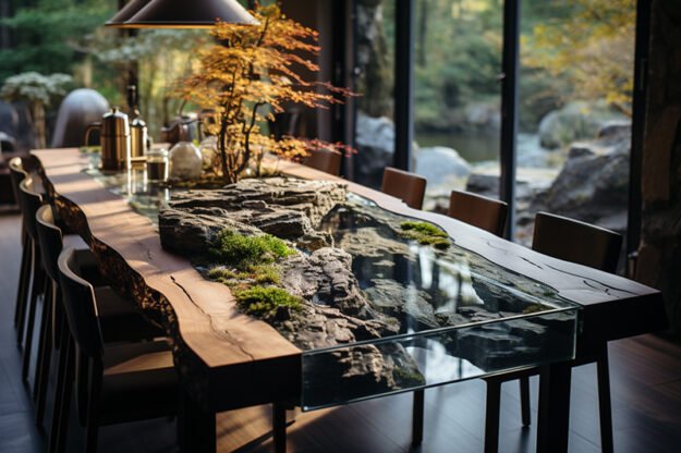 Nature-Inspired Organic Design Table