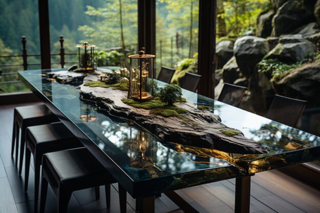Nature-Inspired Organic Design Table