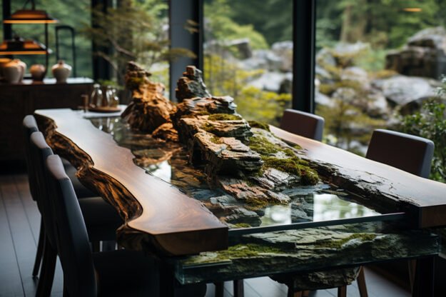 Nature-Inspired Organic Design Table