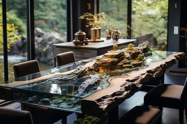 Nature-Inspired Organic Design Table