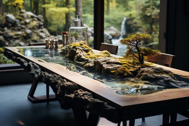 Nature-Inspired Organic Design Table