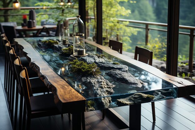 Nature-Inspired Organic Design Table