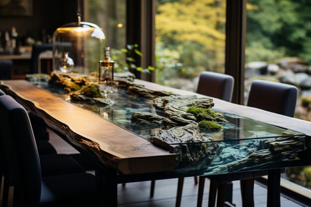 Nature-Inspired Organic Design Table
