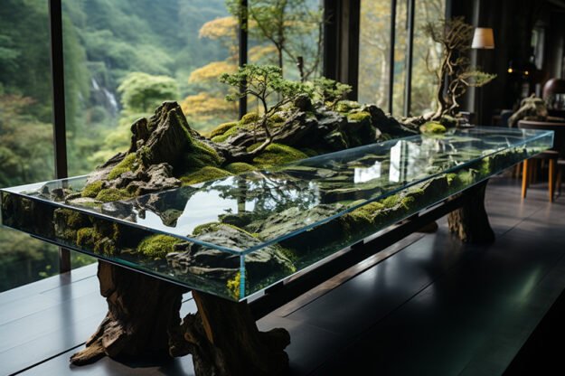 Nature-Inspired Organic Design Table