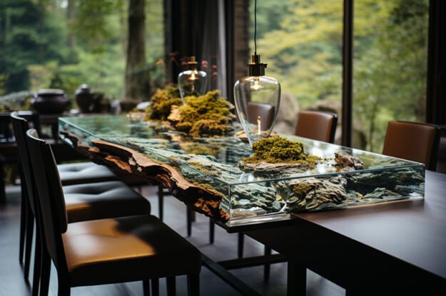 Nature-Inspired Organic Design Table