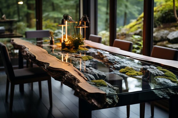 Nature-Inspired Organic Design Table