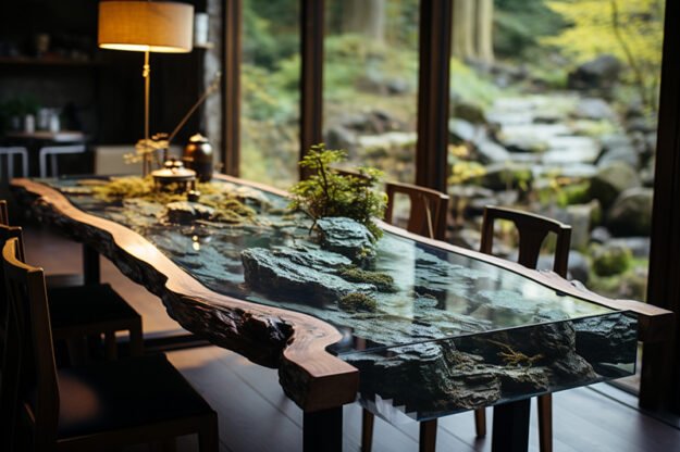 Nature-Inspired Organic Design Table