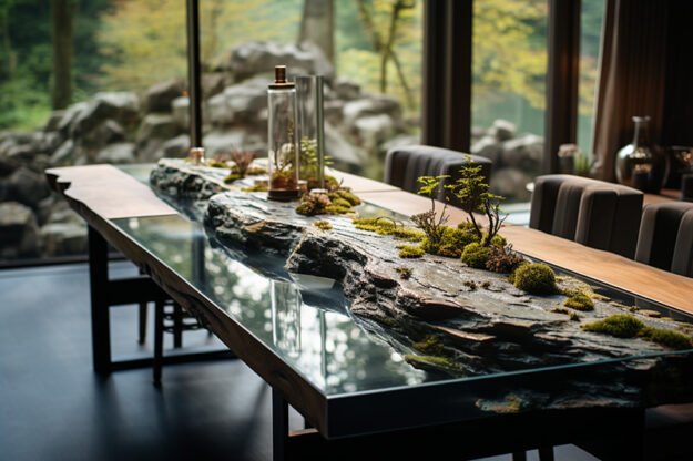 Nature-Inspired Organic Design Table