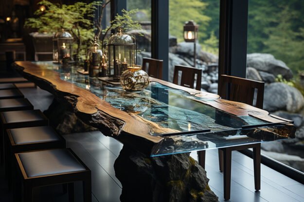Nature-Inspired Organic Design Table