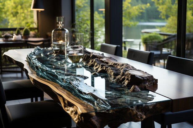 Nature-Inspired Organic Design Table