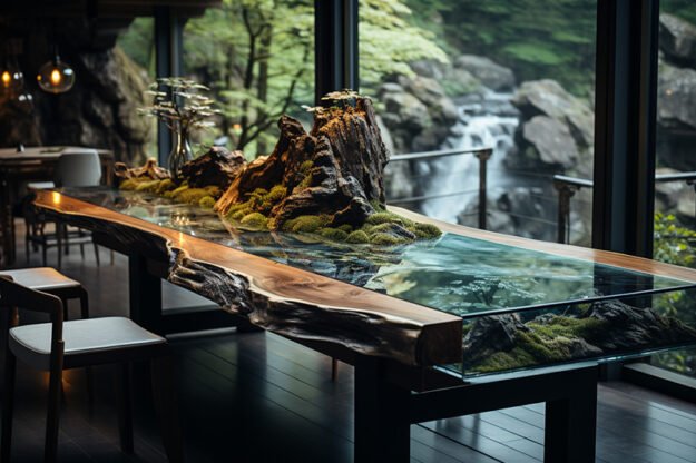 Nature-Inspired Organic Design Table