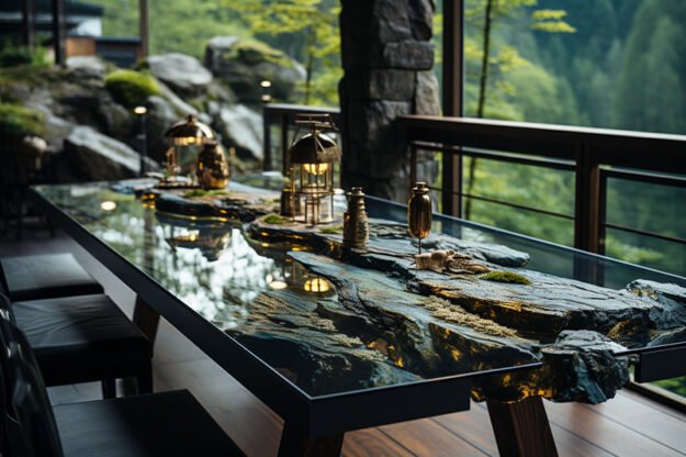 Nature-Inspired Organic Design Table